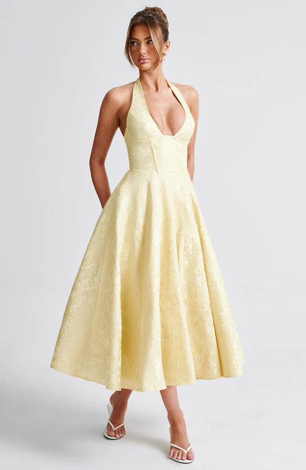 Valentina | Vestido de Encaje Floral cómodo