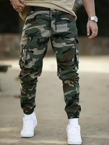 Marco | Pantalones de camuflaje de alta gama para hombre