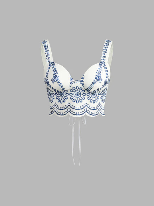 Conjunto Capri Azul Mediterráneo
