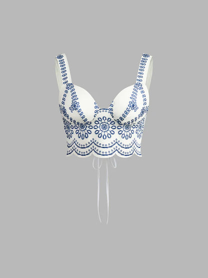 Conjunto Capri Azul Mediterráneo