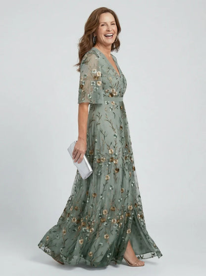 Marina | Vestido midi floral holgado
