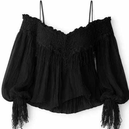 Claudia | Blusa Encaje Premium