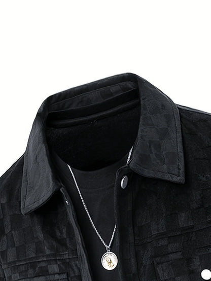 Chaqueta de cuadros atemporal