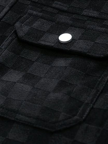 Chaqueta de cuadros atemporal