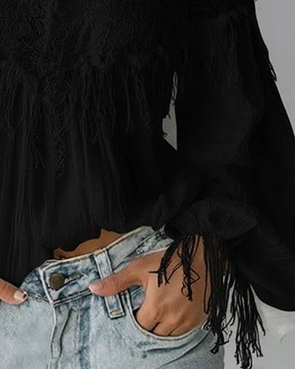 Claudia | Blusa Encaje Premium