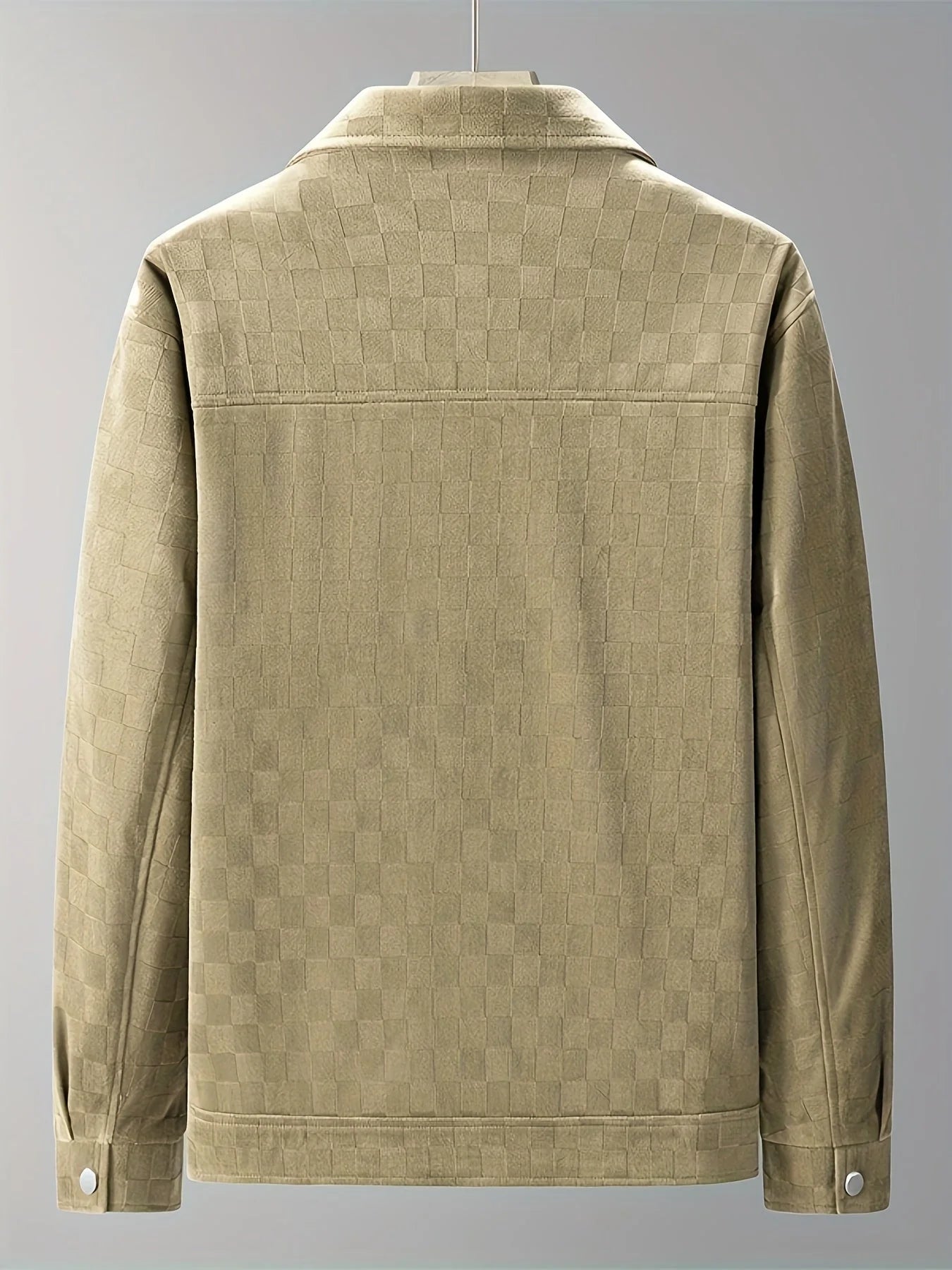 Chaqueta de cuadros atemporal