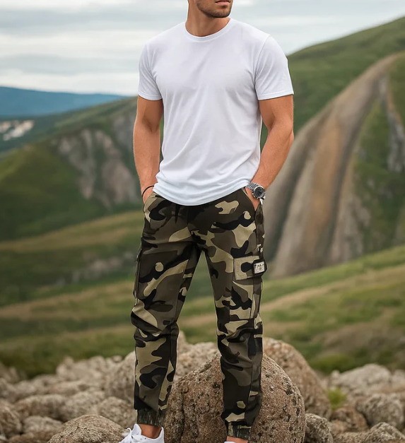 Marco | Pantalones de camuflaje de alta gama para hombre