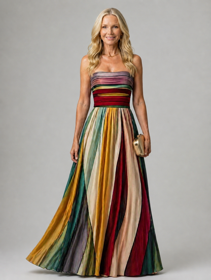 Alba | Vestido palabra de honor de corte A sin esfuerzo