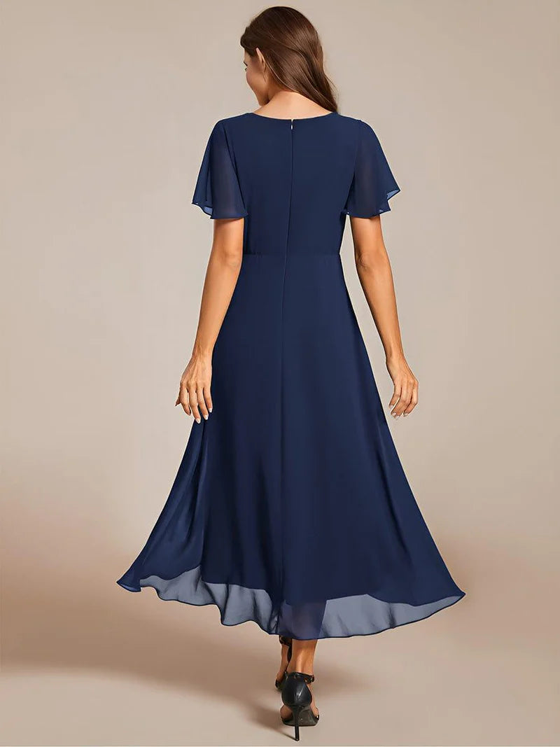 Primaveral | Vestido en V formal · casual