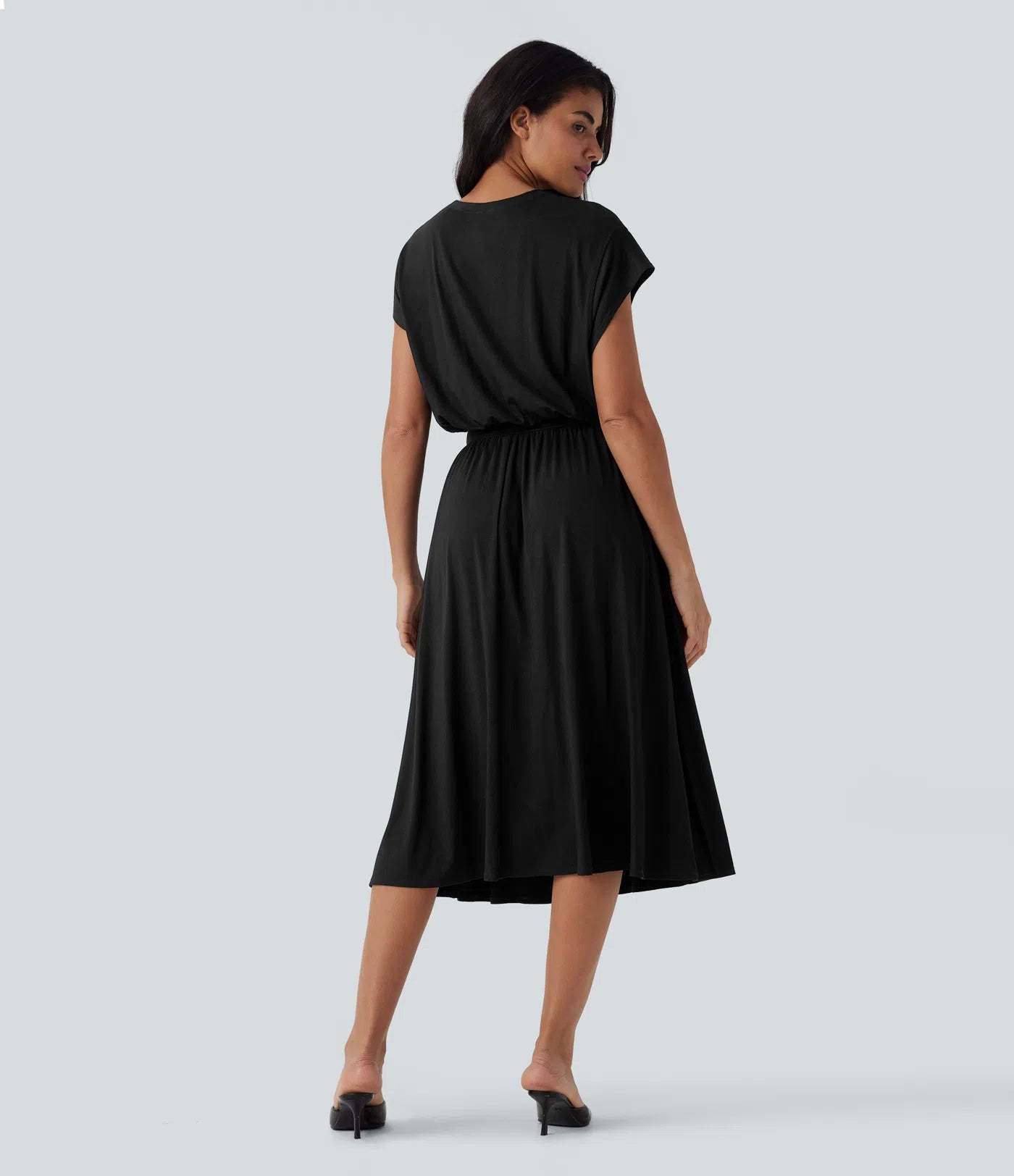 Estela | Vestido con Cintura Definida y Bolsillos