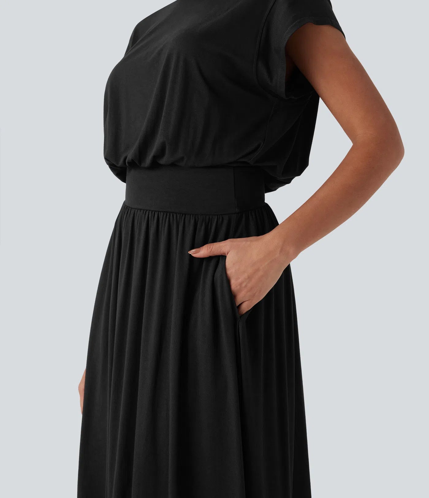 Estela | Vestido con Cintura Definida y Bolsillos