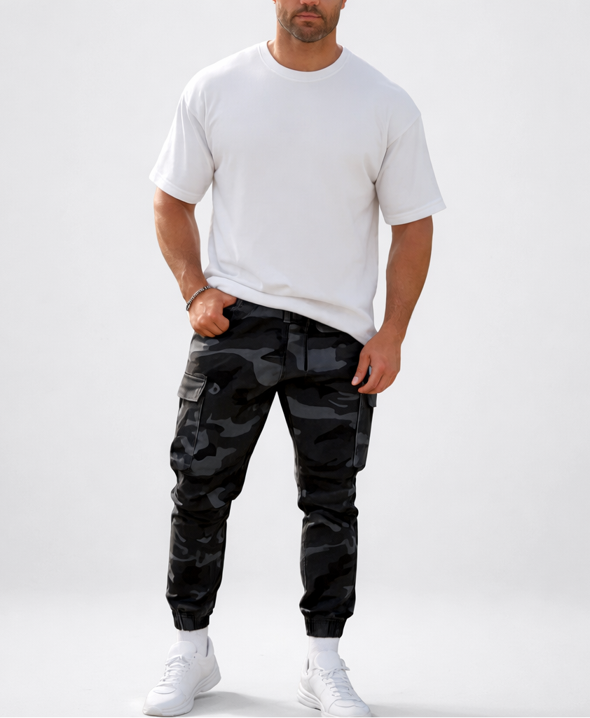 Marco | Pantalones de camuflaje de alta gama para hombre