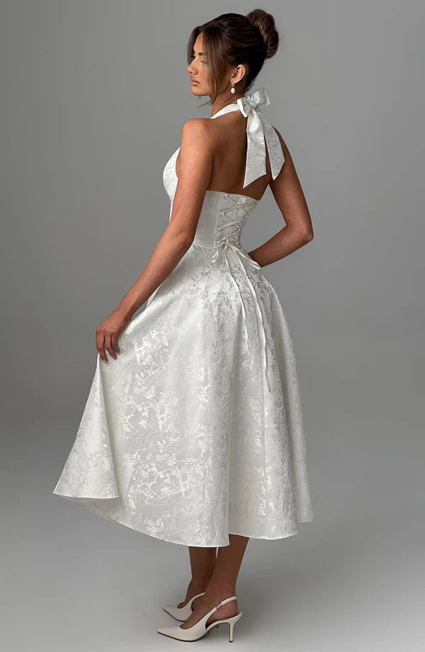 Valentina | Vestido de Encaje Floral cómodo